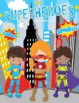 Superheroes Coloring Book