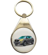 sleutelhanger - RVS - Peugeot - 2008