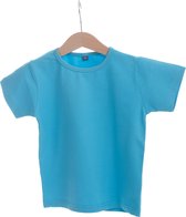 BeeLittle - T-shirt korte mouw - blauw - maat 110
