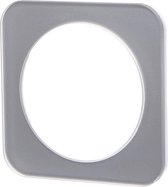 Afdekraam - Aigi Jura - 1-voudig - Rond - Glas - Zilver - BES LED