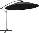 vidaXL Zweefparasol met aluminium paal 3 m antraciet