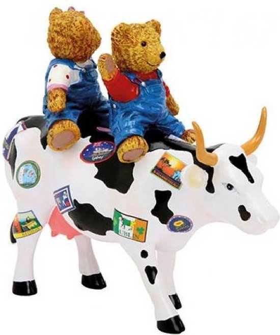 Cow Parade Teddy bears on the move (medium)