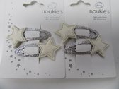 noukie's , haarmode , speldjes , 2 sets , glitter ster