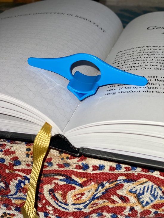 AYNKH 2 STKS Leesduim Houder, Hars Bladwijzer Duim Ring Leesaccessoires Geschenken voor Boek Liefhebbers Studenten Leraren Boekenwurm