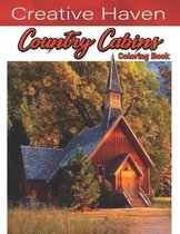 Creative Having Country Cabins Coloring Book