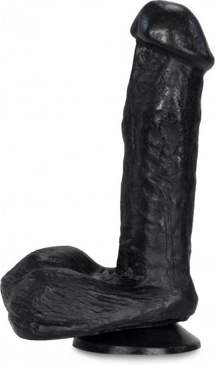 Goedkoopste XXLTOYS - Leopold - Dildo - Inbrenglengte 17 X 5 cm - Black - Uniek Design Realistische Dildo – Stevige Dildo – voor Diehards only - Made in Europe