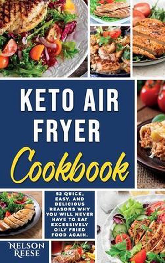 Keto Air Fryer Cookbook - cover