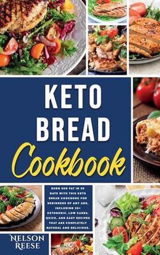 Keto Bread Cookbook - cover