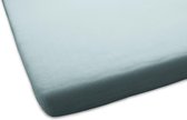 Home Ideas Molton Matrasbeschermer Hoeslaken - 140/160x200cm - Turquoise - Flanel Stretch - 2 stuks