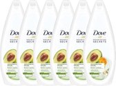 Dove Invigorating Avoado Douchecreme / Douchegel - Voordeelverpakking 6 x 225 ml
