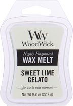Woodwick - Waxmelt - Sweet Lime Gelato