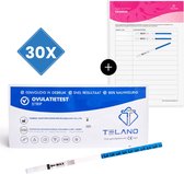 30 stuks Telano Ovulatietesten Dipstick Gevoelig - Gratis Ovulatiekalender