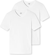 Schiesser Uncover Heren T-Shirt - Wit - V Hals- 2Pack - Maat XL