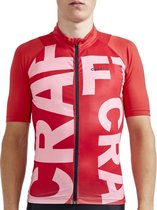 Craft Adv Endurance Graphic Jersey Fietsshirt - Maat XXL  - Mannen - rood - roze