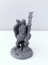 3D Printed Miniature - Barbarian Male 03 - Dungeons & Dragons - Hero of the Realm KS