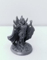 3D Printed Miniature - Necromancer Female 02 - Dungeons & Dragons - Hero of the Realm KS