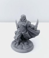 3D Printed Miniature - Thief Male 02 - Dungeons & Dragons - Hero of the Realm KS