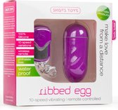 Ribbed Egg - Purple