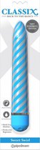 Classix Sweet Swirl Vibrator - Blue
