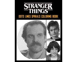 Stranger Things - Dots Lines Spirals Coloring Book Paperback – February 8  202 for sale online