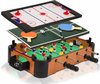 Afbeelding van het spelletje 3 in 1 Game Set Foosball, Hockey & Table Tennis - TafelVoetbal, Hockey en Tafeltennis