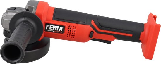FERM haakse slijper 125 mm inc. 4Ah 20volt accu en snellader | bol.com
