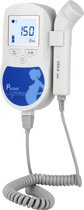 2021- CONTEC Professionele Hartbeat Doppler -  zwangerschapscadeau - Baby hartje monitor Blauw