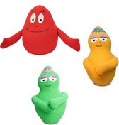 3 Barbapapa knuffeltjes 10 cm Leblon Delienne