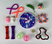 Fidget Toys Pakket - Fidget Toys Pakket onder 20 euro - Pop It - Gezien op TikTok - Klevende Bal - Pakket - Fidget Pakket