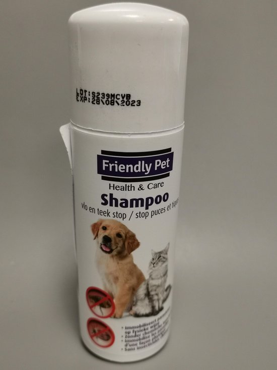 Annoteren redden Stam Friendly Pet Shampoo, tegen vlooien en teken 200ml, voor honden en katten |  bol.com