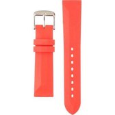 Morellato Horlogebandje - Morellato horlogeband U3037 Bit - Silicone - Rood - bandbreedte 20.00 mm