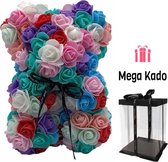 Mega Kado - rozenbeer in luxe geschenkdoos - moederdag - valentijnsdag - geschenk - cadeau