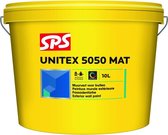 SPS Unitex 5050 Matte muurverf wit/mengbasis P 10 liter