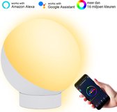 Glarity Smart Bureaulamp Led Smart Lamp Dimbaar Kinderen Google Home - Wit - Amazon Alexa - 40000 Branduren - Energiebesparend