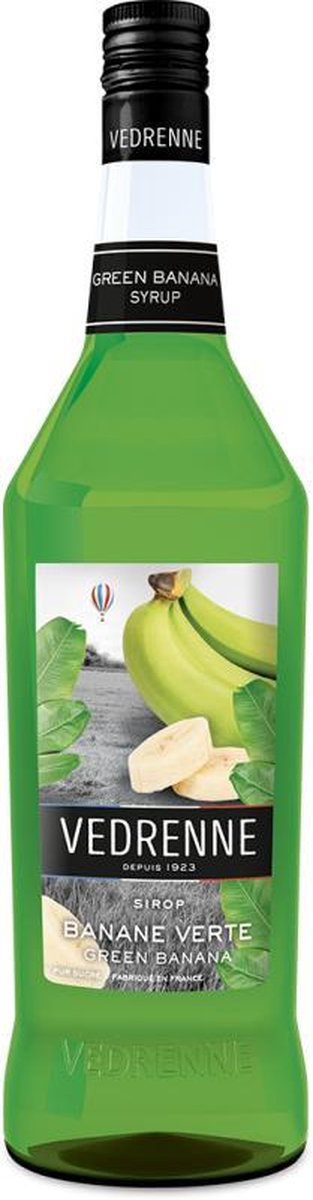 Banaan limonadesiroop - van Vedrenne - ook voor bruiswater