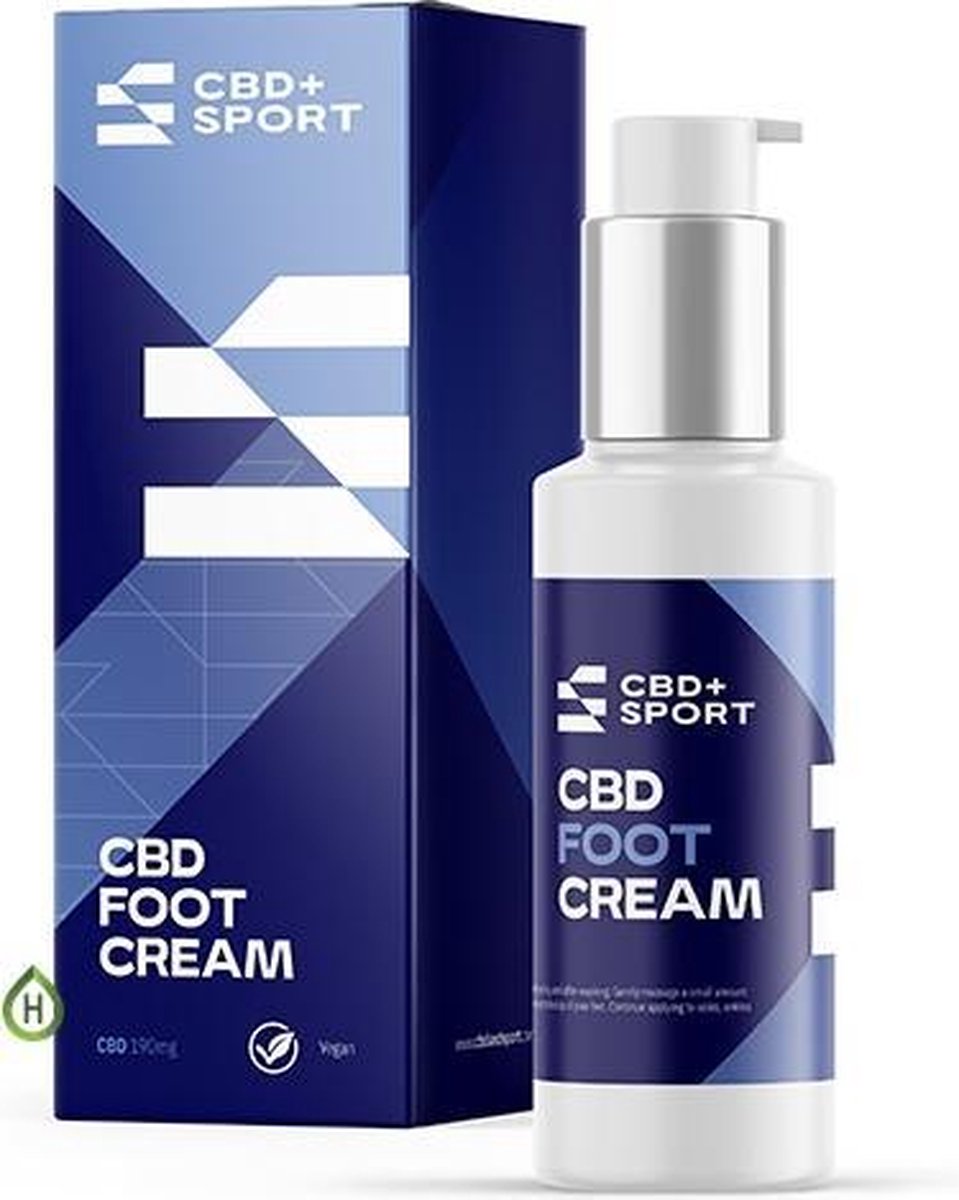 Goedkoopste CBD Olie - Voetcrème - Aloe Vera - Hydraterend - Calendula - 190mg CBD - 0 THC