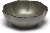 Serax Sergio Herman Inku bowl / diep bord geribbeld D13cm H5cm groen