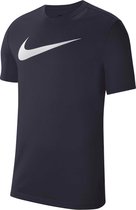 Nike Team Club 20 Swoosh T-Shirt Kinderen - Marine | Maat: 128