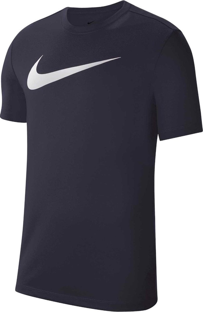 Nike Team Club 20 Swoosh T-Shirt Kinderen Marine Marineblauw