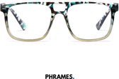 PHRAMES® - Phantom Jungle – Beeldschermbril – Computerbril - Blauw Licht Filter Bril - Blauw Licht Bril – Gamebril – Unisex - UV400 - Voorkomt Hoofdpijn en Vermoeidheid
