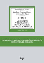 Derecho - Biblioteca Universitaria de Editorial Tecnos - Mediación y resolución de conflictos: Técnicas y ámbitos