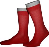 Herensokken - business - Rood - maat 43-46 - dunne Italiaanse kwaliteit