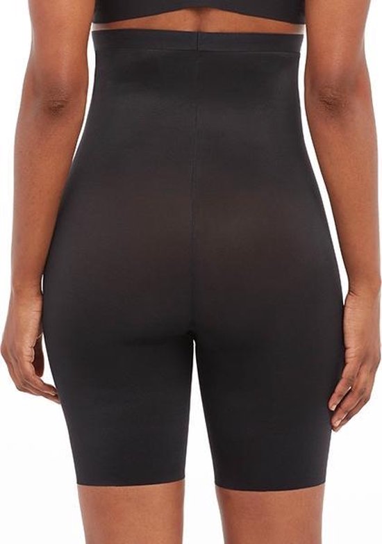 Spanx Thistincts High 2.0 Waisted Mid Thigh Short - Zwart - Maat XL