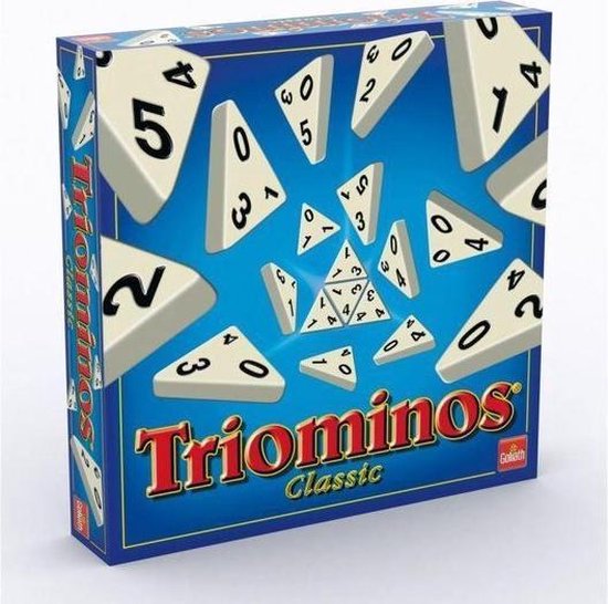Thumbnail van een extra afbeelding van het spel Goliath Triominos Classic - Speelgoed - Spellen