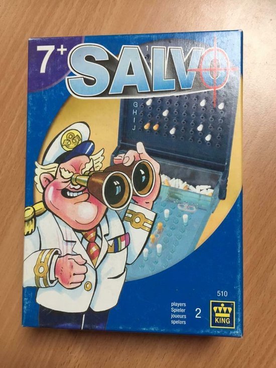 Afbeelding van het spel Salvo -Zeeslag -Reisversie