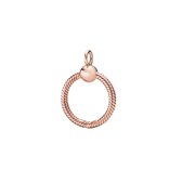 Hanger Moments O Rosé | Extra small 25 mm | 925 Sterling Zilver
