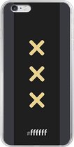 6F hoesje - geschikt voor iPhone 6 Plus -  Transparant TPU Case - Ajax Europees Uitshirt 2020-2021 #ffffff