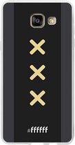 Samsung Galaxy A5 (2016) Hoesje Transparant TPU Case - Ajax Europees Uitshirt 2020-2021