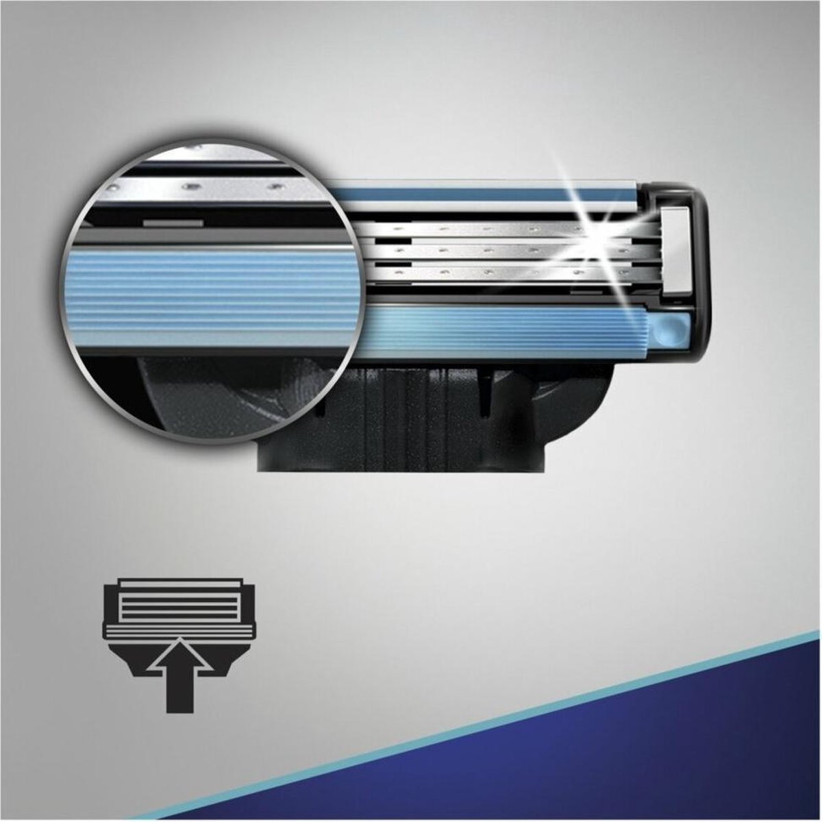 Gillette Scheermesjes Mach3 5 stuks