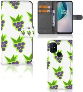 Telefoonhoesje met foto OnePlus Nord N10 GSM Cover Cadeau ideeen Druiven